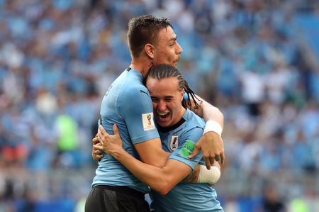 World Cup Group A: Uruguay top, Egypt leave without a win