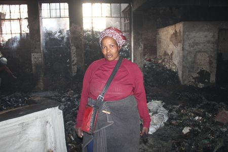 Waste pickers in Joburg’s World Trade Centre escape eviction, only to lose all in fire
