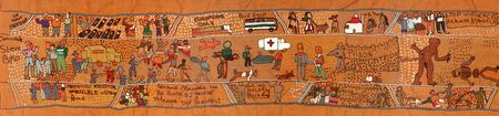 The Keiskamma Tapestry: How the hands of 100 women coaxed a visual account of South African history into life, stitch by stitch