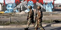 SANDF members patrol the streets of Manenberg on 21 May 2015 during Operation Fiela. (Photo: Esa Alexander / Gallo Images / The Times)