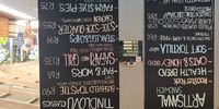 Menu of a bush café. (Photo: Marita van der Vyver)<br>