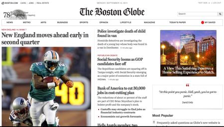 Boston Globe joins the paywall club