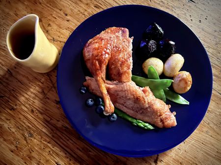 Roast duck the old-fashioned way