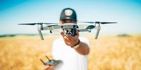 Drone technology might also pose a threat to job security, particularly in countries where minimum wage levels are high and capital-labour substitution is prevalent. (Photo: Pixabay)
