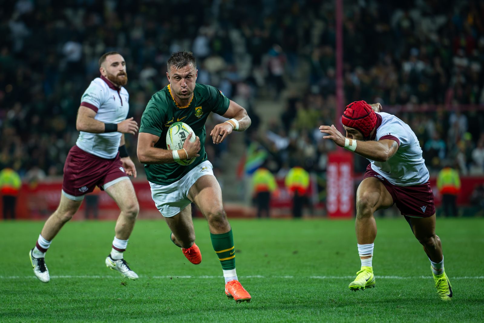 Inaccurate Springboks score nine tries as they put Georgia away at Mbombela