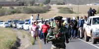 Jacob Zuma supporters joined forces with amabutho and MKMVA members on the3 march to Zuma's in Nkandla. (Photo: Supplied)