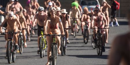 ‘You can’t make a difference if you’re not brave enough’ — Cape Town cyclists strip for climate awareness