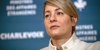 Canadian Minister of Foreign Affairs Melanie Joly talks to the press in closing remarks at the G7 Foreign Ministers Meeting at the Fairmont Manoir Richelieu on March 14, 2025 in La Malbaie, Canada. The foreign ministers of the Group of Seven major democracies - Britain, Canada, France, Germany, Italy, Japan and the United States, will meet on March 12-14.  (Photo: Andrej Ivanov / Getty Images)