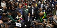 Leader  of the uMkhonto Wesizwe Party Jacob Zuma arrives at the IEC National Results Operation Centre in Midrand on 01 June 2024.(Photo: Felix Dlangamandla)