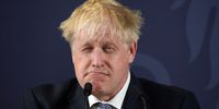 BLACKPOOL, ENGLAND - JUNE 09: Prime Minister Boris Johnson during his speech at Blackpool and The Fylde College in Blackpool, Lancashire where he announced new measures to potentially help millions onto the property ladder on June 09, 2022 in Blackpool, England. (Photo by Peter Byrne - WPA Pool/Getty Images)