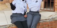 Matric pupils Mpilo Mbonane and Nomasonto Mahlangu. (Photo: Neesa Moodley)