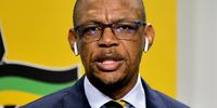 Pule Mabe during the ANC national executive committee media briefing after its two-day lekgotla on August 01, 2018 in Johannesburg, South Africa. (Photo by Gallo Images / Daily Sun / Lucky Morajane)