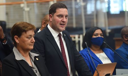 New broom: Geordin Hill-Lewis announces new mayoral committee with a mix of fresh and familiar faces