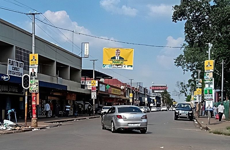 POLL PERIL: ANC campaigner suffers electric shock and broken leg during poster drive
