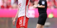 Thomas Müller of Bayern Munich celebrates scoring a goal during a match against 1. FC Köln at Allianz Arena in Munich, Germany, on 13 April 2024. Photo: Adam Pretty/Getty Images