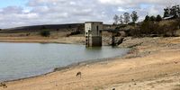 The Wriggleswade Dam in Stutterheim. Water levels have dropped significantly due to lack of the rain. (Photo by Gallo Images/Sowetan/Alan Eason)