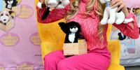 Maya Synke, Princess of Hohenzollern, poses for photographs with her 'Adopt Me' toy collection at the 2023 International Toy Fair Press Preview in Nuremberg, Germany, 31 January 2023. The largest international toy fair opens its gates from 01 to 05 February 2023.  EPA-EFE/ANNA SZILAGYI