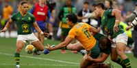 Eleven-man Wallabies resist Springboks’ rearguard to secure famous Perth win