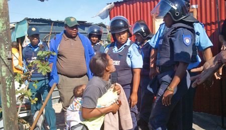 'Marikana' UnFreedom Day land occupation ends in violent Workers’ Day eviction