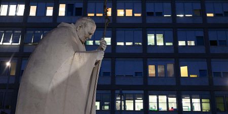 Pope admitted to hospital for pulmonary infection