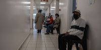 A man queues for his Covid-19 vaccine inside Kwanokuthula Community Day Centre and vaccination site, near Plettenberg Bay on 24 June 2021. (Photo: Victoria O’Regan)