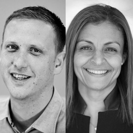 Maryana Iskander and Evan Jones