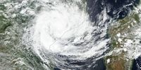 A handout satellite image made available by the Nasa Worldview application, part of the Nasa Earth Observing System Data and Information System, of Cyclone Freddy over Mozambique on 12 March 2023. (Photo: EPA-EFE / Nasa Worldview Handout) 