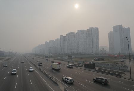 Fires near Chernobyl make Kiev air most polluted in world
