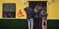 Commuters travel on a local train, in Chennai, India, 07 February 2023. India ranks second in the list of countries (and dependencies) by population and the current population of India is 1,415,199,835 as of 07 February 2023, based on Worldometer elaboration of the latest UN (United Nations) data, with over 35 percent of the population living in urban areas.  EPA-EFE/IDREES MOHAMMED