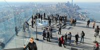 NEW YORK, NEW YORK - MARCH 11: General view at the opening of Edge, the Western Hemisphere's highest outdoor sky deck on March 11, 2020 in New York City. (Photo by Arturo Holmes/Getty Images)