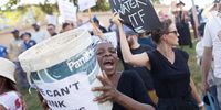 No water for 24 days, Joburg protesters scream at city leaders