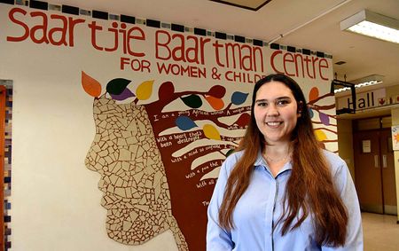 At this Cape Flats centre for abused women and children, Sister Leonie Weyers elicits smiles when spirits are hurt