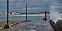 Stilbaai Harbour early morning.