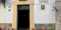 Signs on the houses showing the way as you walk through small hamlets along the way between Roncesvalles and Zubiri, Spain, 23 August 2023. (Photo: Pauli van Wyk)