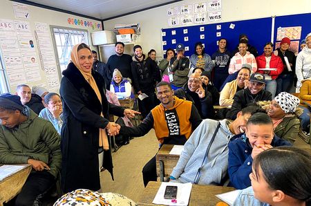 Single mom and Cape Town activist Yumna Alexander gives adults a second chance through night schools