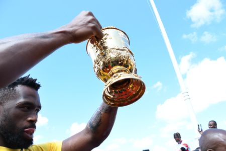 Siya Kolisi and the Springboks kick off their winning tour in Pretoria