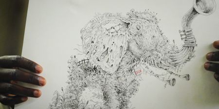 Corailking gives voice to Africa’s wildlife heritage and culture through art