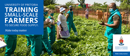 Training the next generation of farmers: How UP’s Faculty of Veterinary Science is helping small-scale farmers and boosting food security