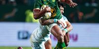 Damian Willemse of the Springboks in action during the 2025 Castle Lager Incoming Series match between South Africa and Italy at Loftus Versfeld on July 05, 2025 in Pretoria, South Africa. (Photo: Anton Geyser / Gallo Images)