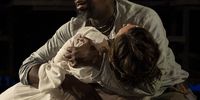 Atandwa Kani as Othello and and Carla Smith as Desdemona in 'Othello'. (Photo: Fiona MacPherson)