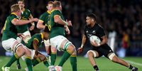 All Blacks No 8 Ardie Savea expects a Bok backlash after New Zealand beat South Africa 35-20 at Mt Smart Stadium in Auckland in July. (Photo: Phil Walter/Getty Images)