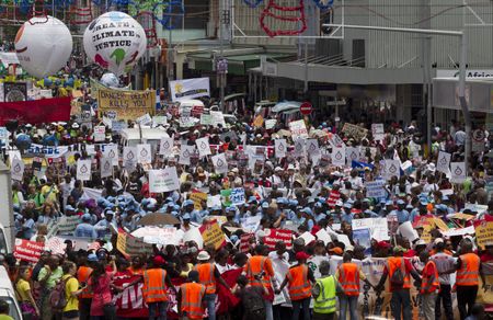 World powers and developing nations do battle at COP17