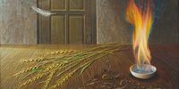 Vladimir Tretchikoff, Daily Needs (estimate R400 000 – 600,000 / $24 171 – 36 256).