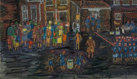 Flowers in Confinement: Fatima Meer’s defiant sketches of women in prison exhibited