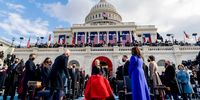 WASHINGTON, DC - JANUARY 20:  Lady Gaga arrives to sing the national anthem as President-elect Joe Biden and Vice President-elect Kamala Harris look on on the West Front of the U.S. Capitol on January 20, 2021 in Washington, DC.  During today's inauguration ceremony Joe Biden becomes the 46th president of the United States. (Photo by Andrew Harnik-Pool/Getty Images)