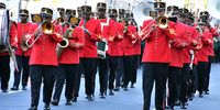 The military band at the 2023 State Of The Nation Address (SONA) at Parliament on February 09, 2023 in Cape Town, South Africa. Image: GCIS