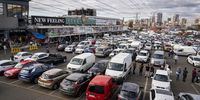The parking lot in a section of Dragon City which built its multiplex and sprawling mall on a space zoned by the City of Johannesburg as a public open space.  <br>(Photo: Shiraaz Mohamed)