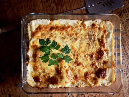 Beef lasagne, a satisfying weeknight supper