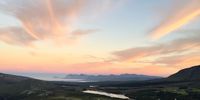 Early morning sunrise, Hemel en Aarde Valley, Hermanus.