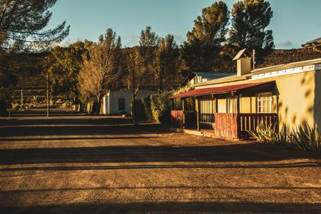 Something on the side on the wide Karoo stoep